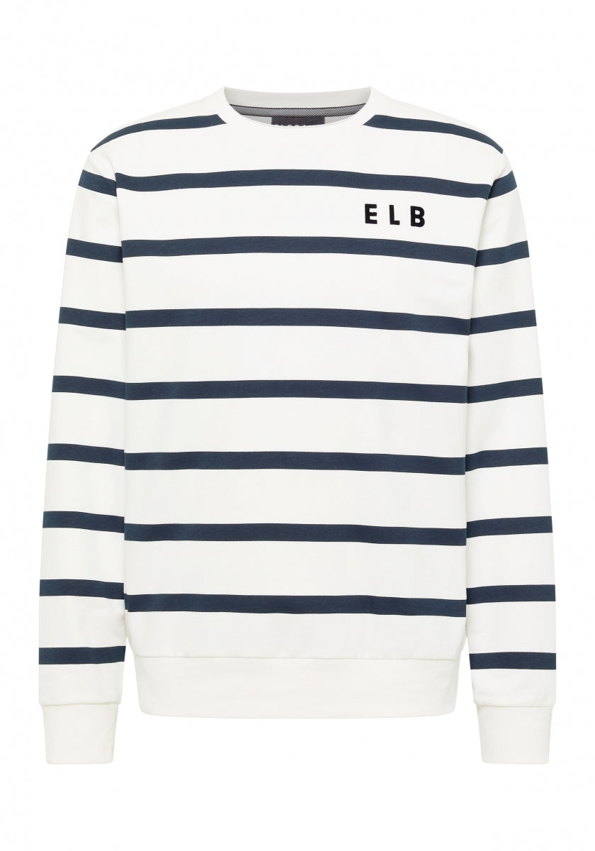 Cloud White + Coldwater SMALL STRIPE