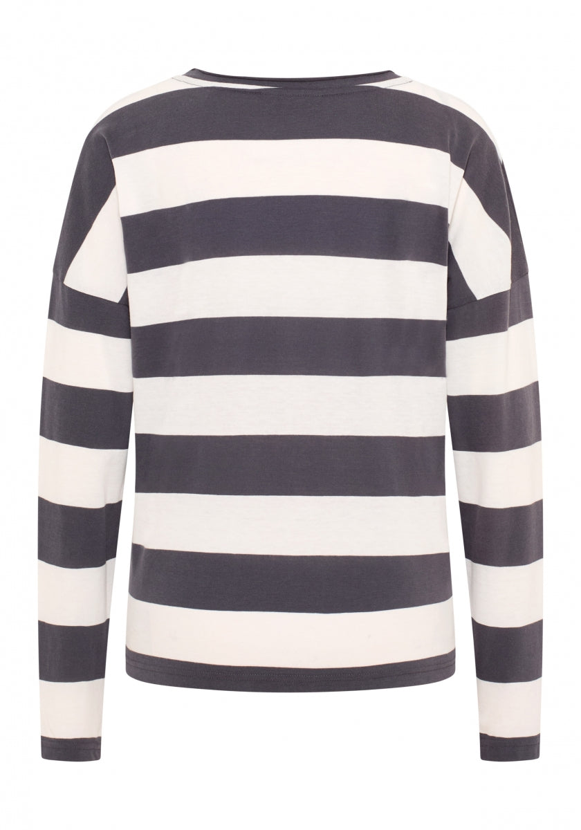 Charcoal_Cloud White_stripe