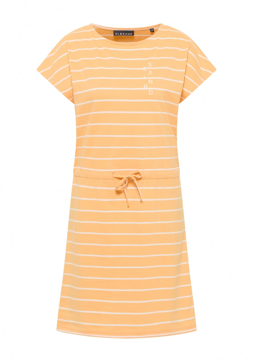 Orange Haze + Bright White EXTRA SMALL STRIPE