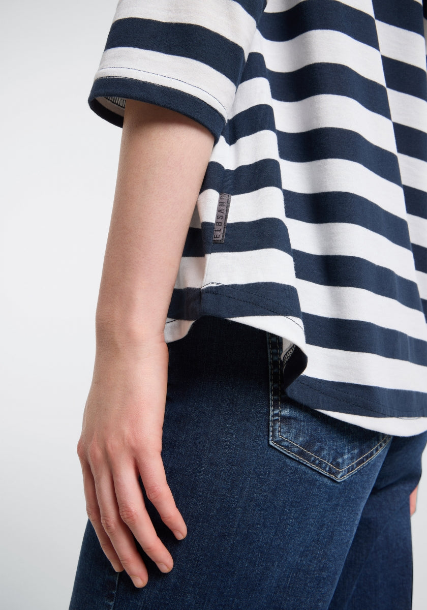 Coldwater + Cloud White STRIPE