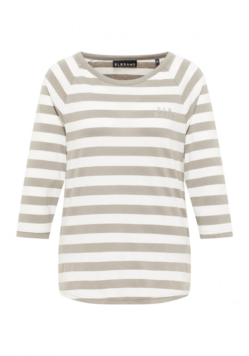Pale Fern + Cloud White STRIPE