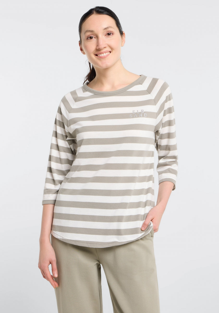 Pale Fern + Cloud White STRIPE