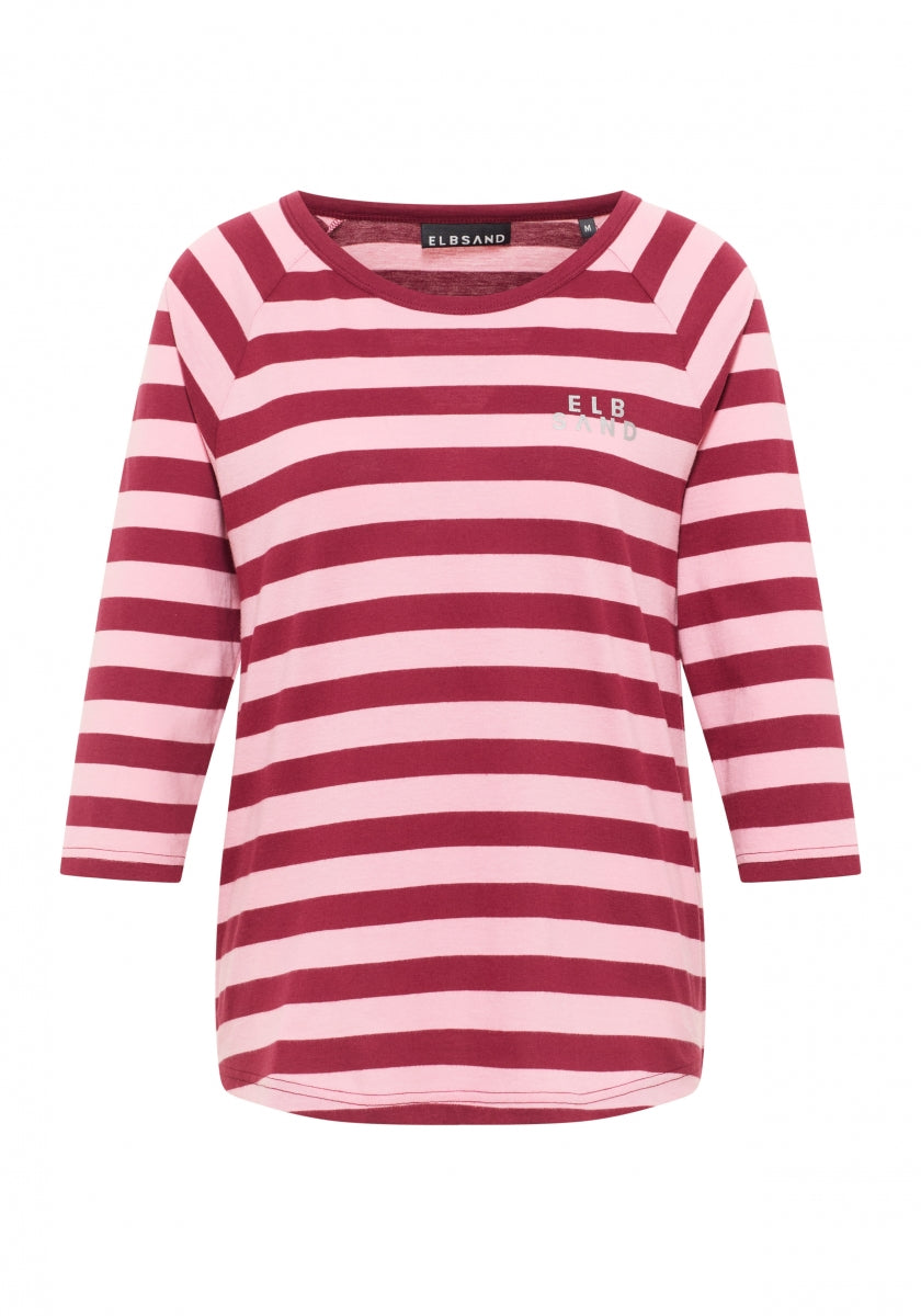 Ruby + Shell Pink STRIPE