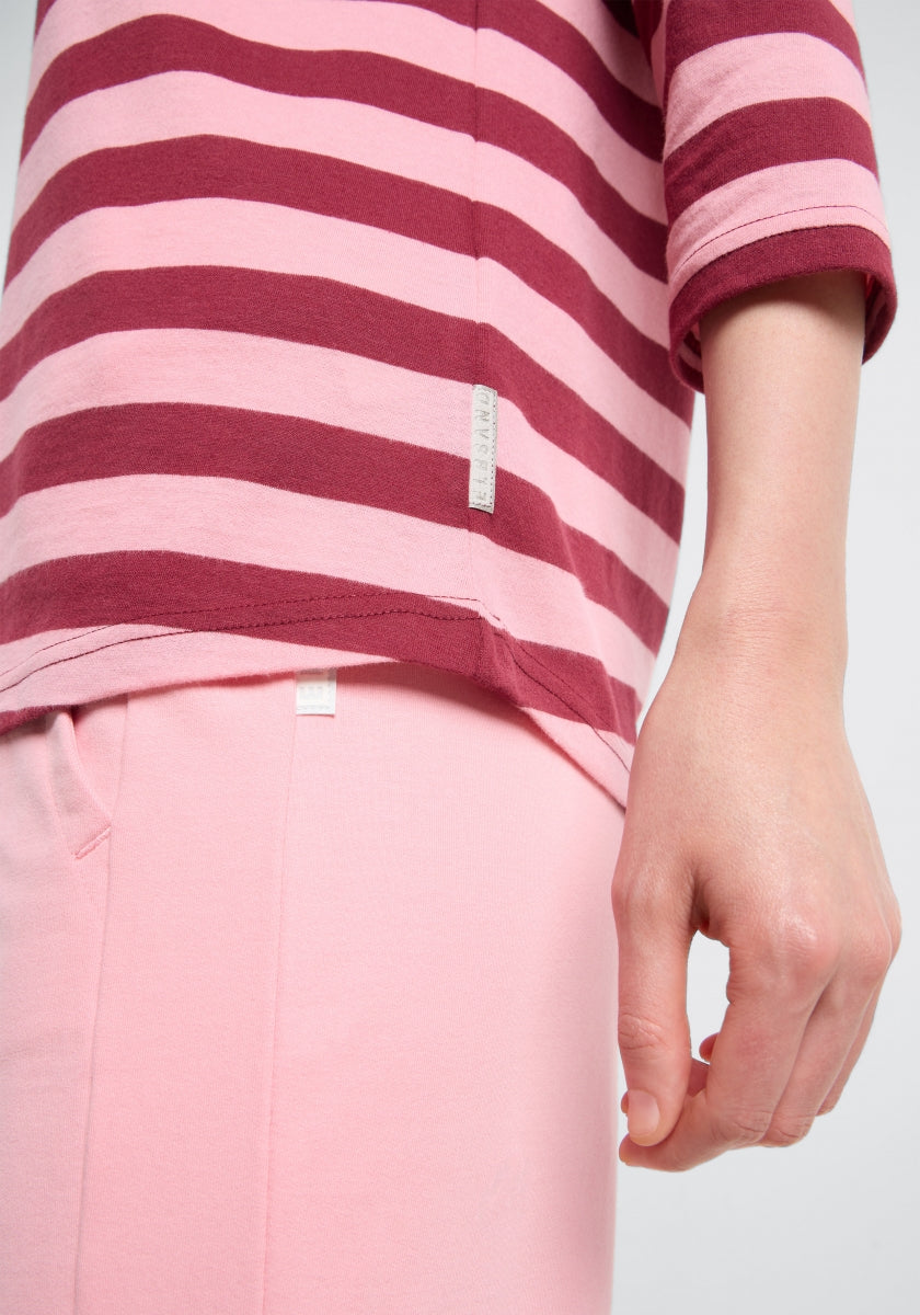 Ruby + Shell Pink STRIPE