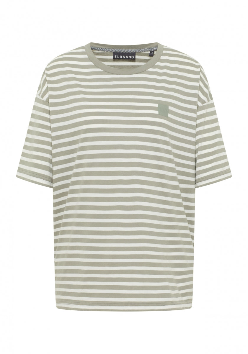 Pale Fern + Cloud White STRIPE