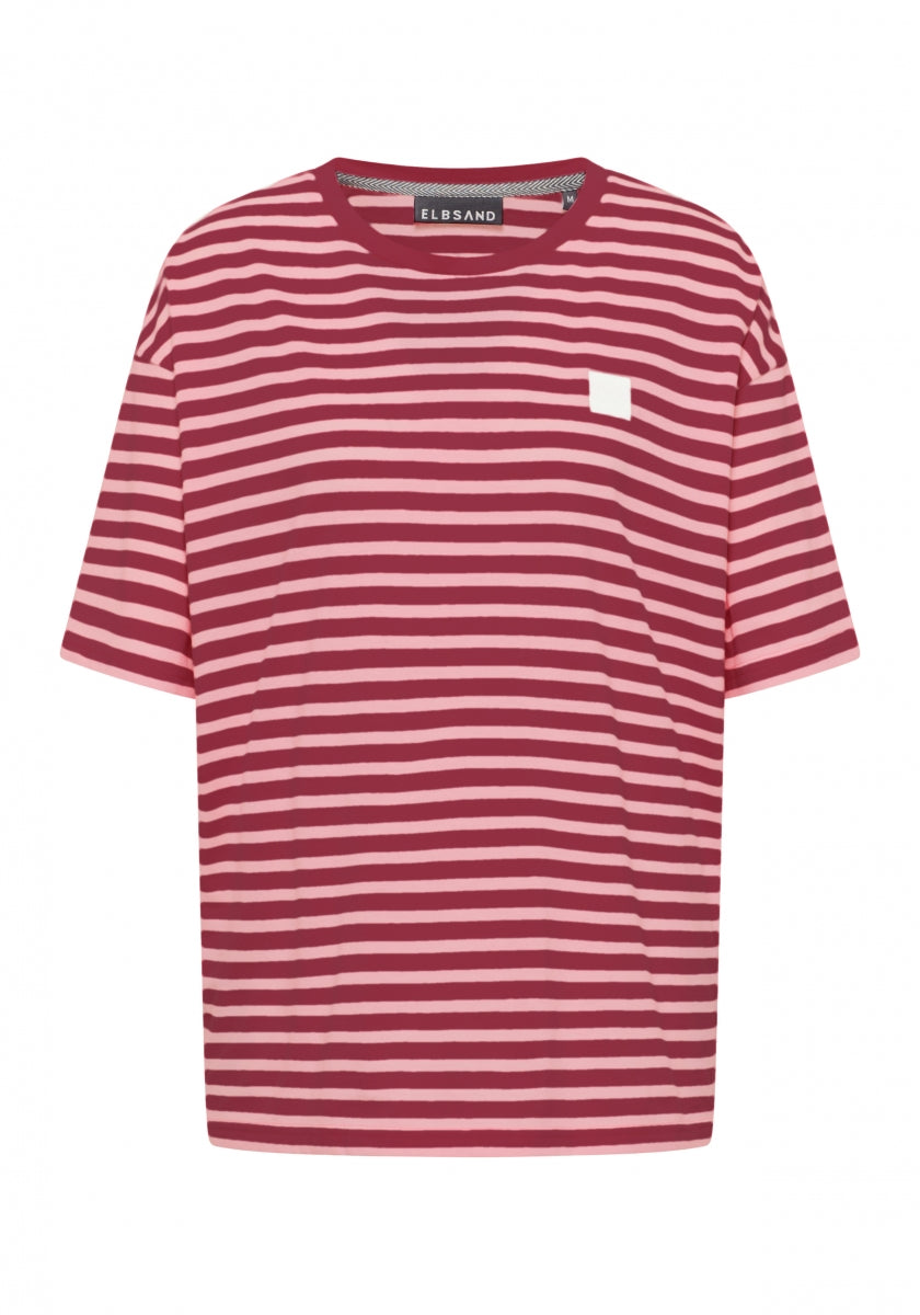 Ruby + Shell Pink STRIPE