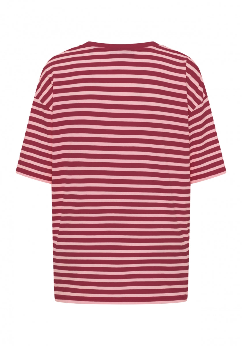 Ruby + Shell Pink STRIPE