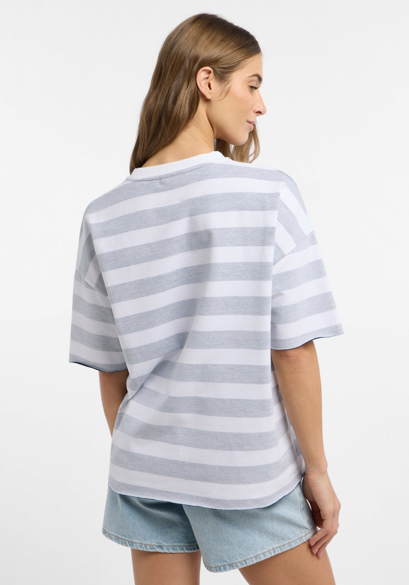 Coldwater + Bright White STRIPE