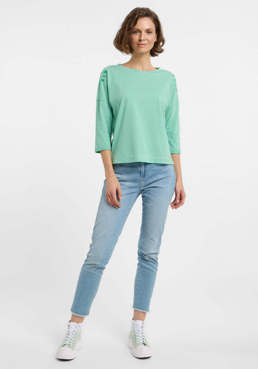 Mellow Mint + Kelly Green EXTRA SMALL STRIPE