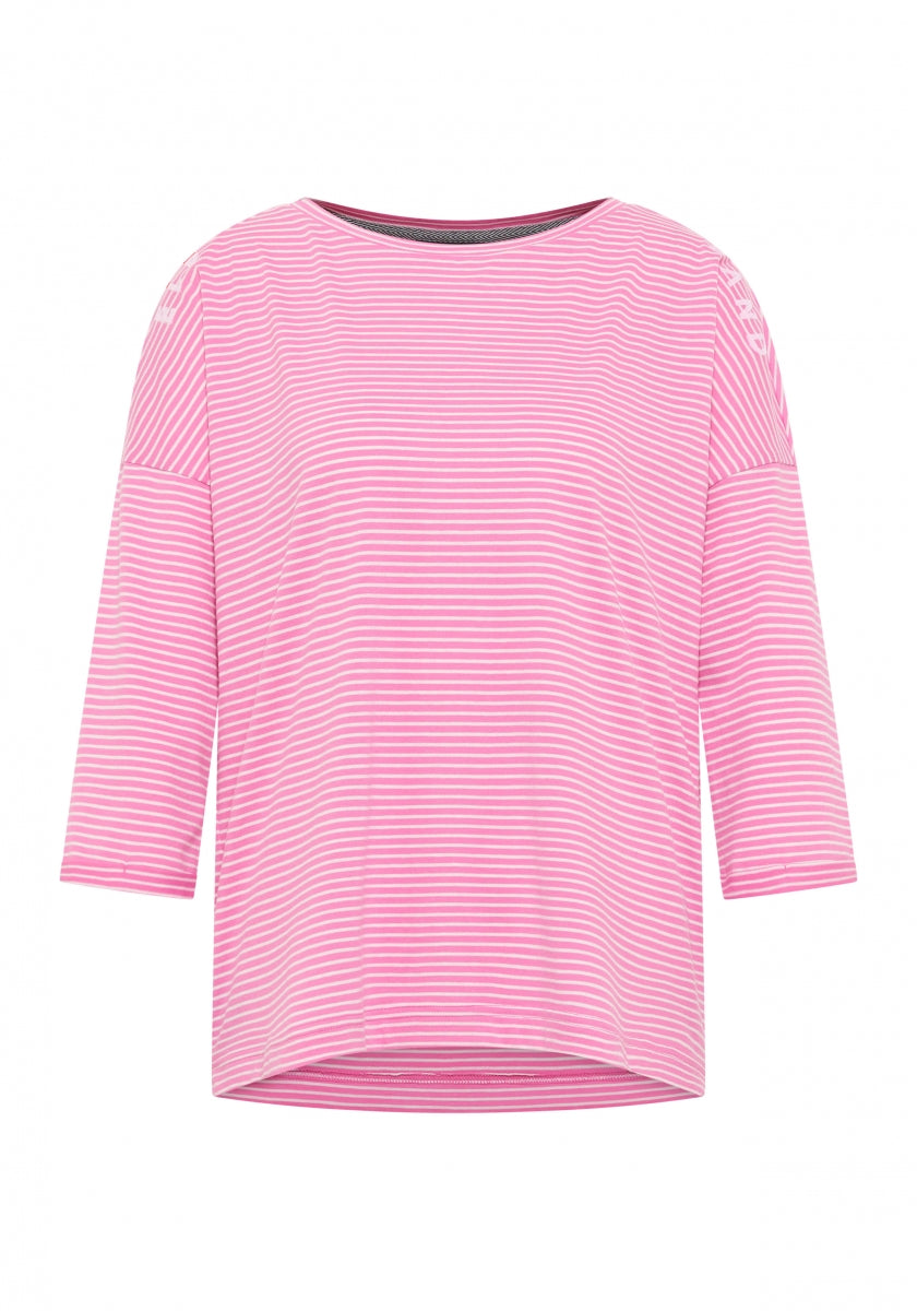 Magenta Sky + Cloud White STRIPE