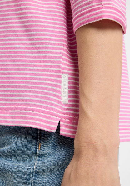 Magenta Sky + Cloud White STRIPE