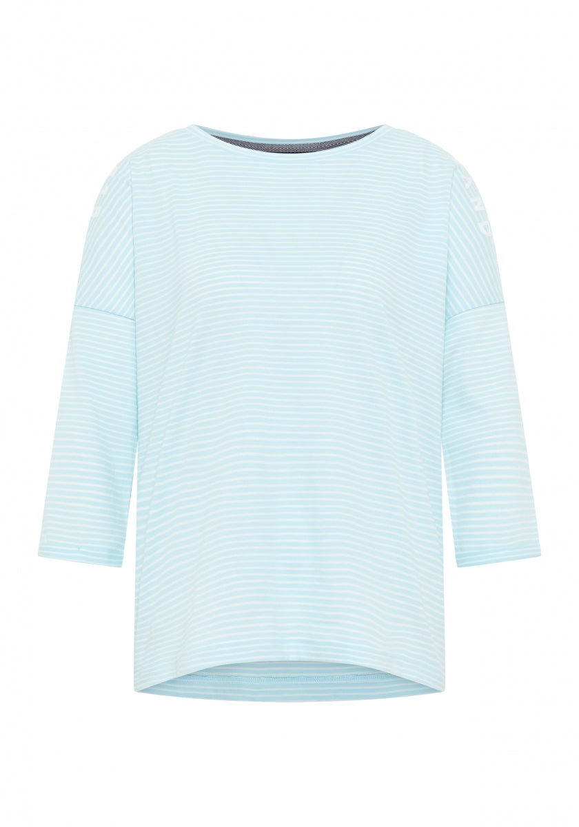 Wave Blue  + Cloud White STRIPE