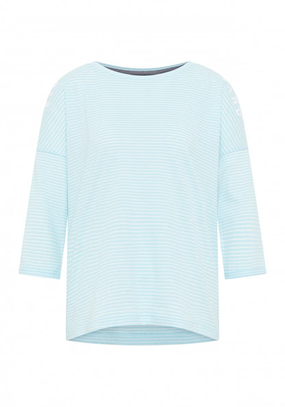 Wave Blue  + Cloud White STRIPE