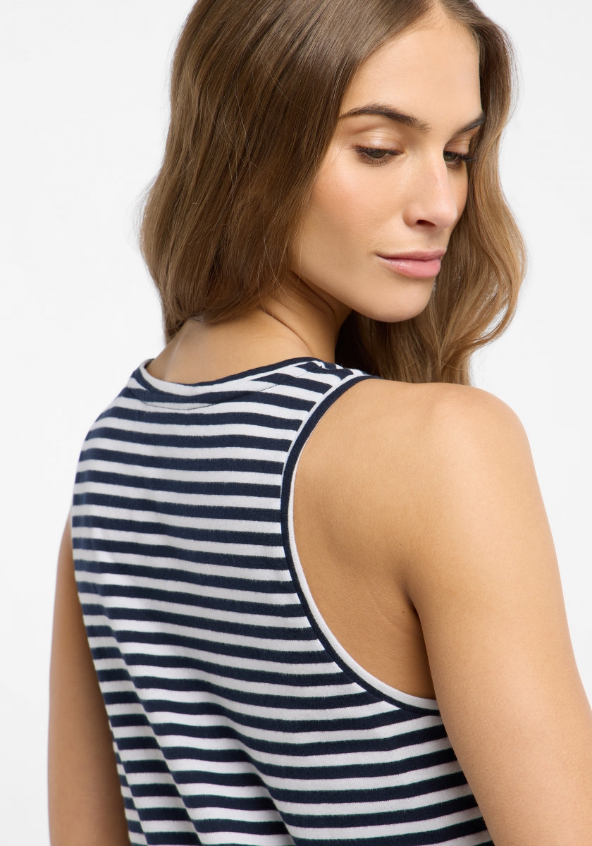 Coldwater + Bright White STRIPE