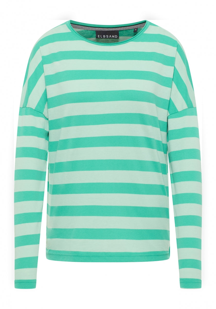 Mellow Mint + Kelly Green STRIPE