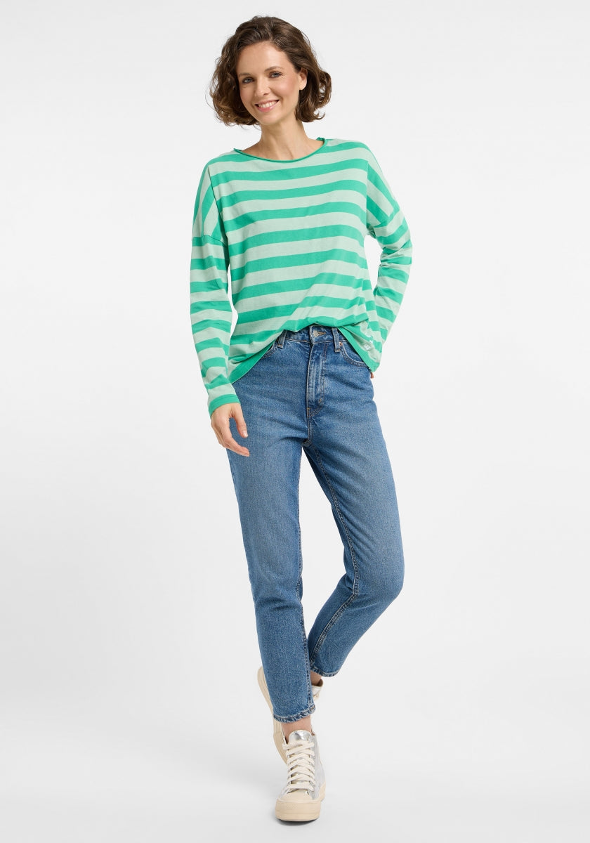 Mellow Mint + Kelly Green STRIPE