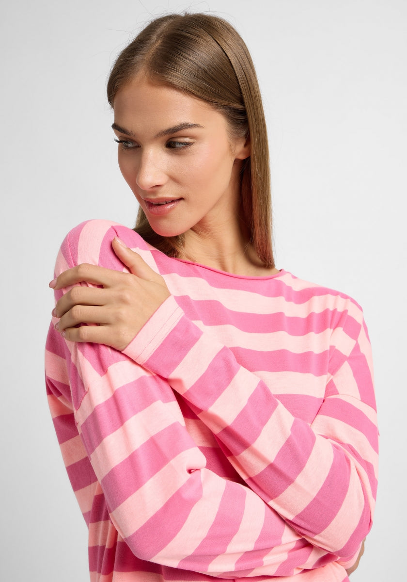 Soda Pink + Alarm STRIPE