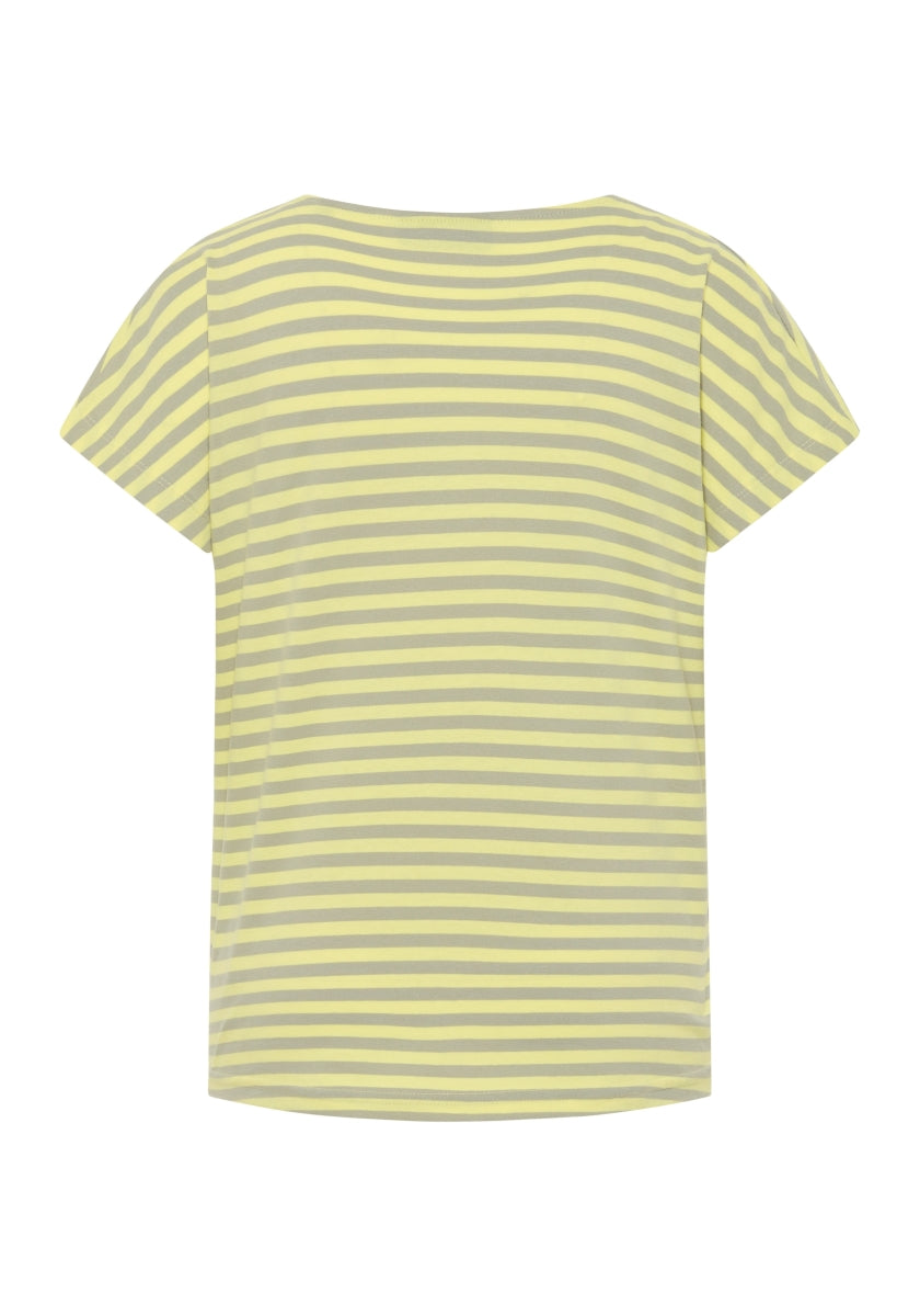 Citron + Khaki STRIPE