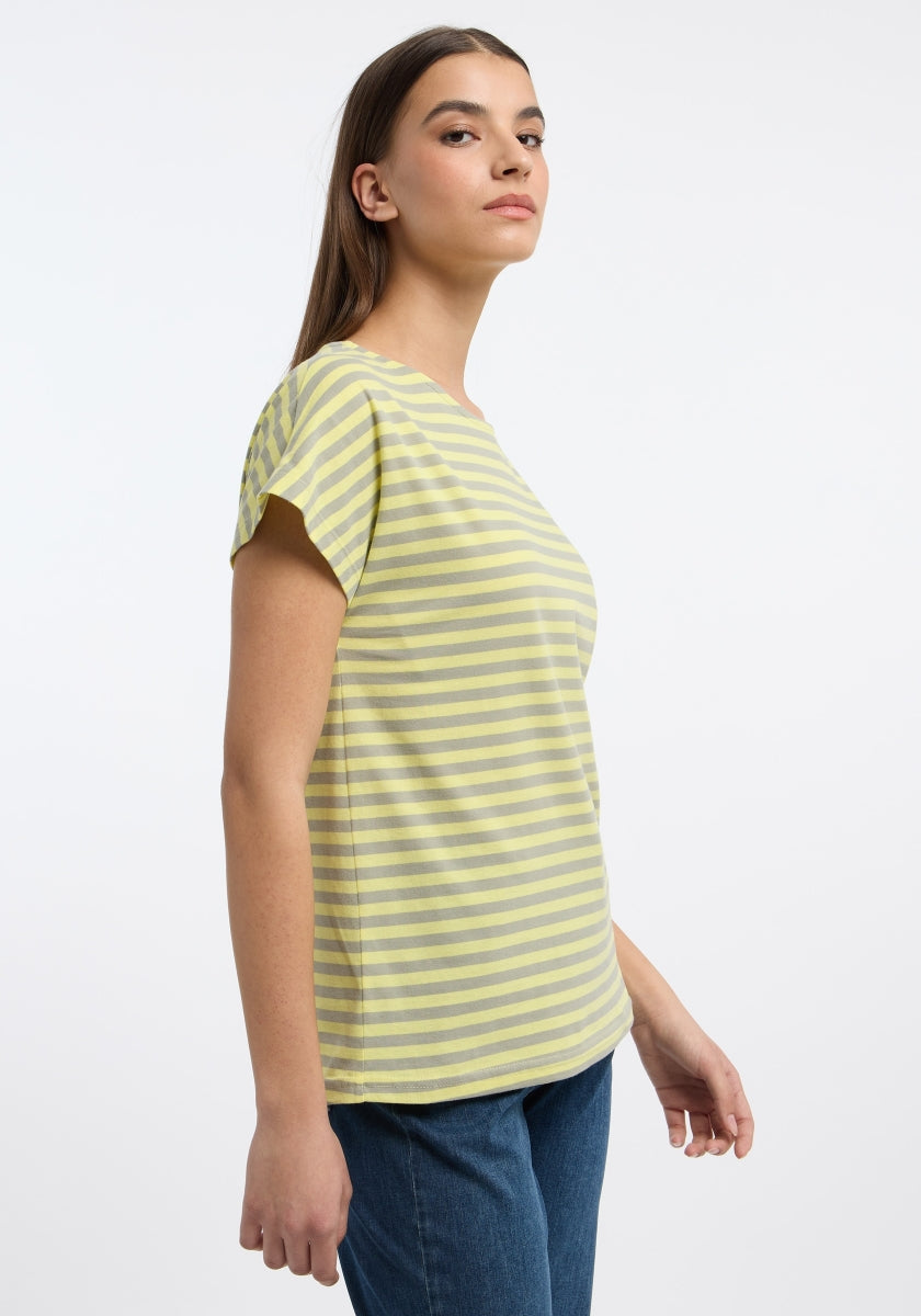 Citron + Khaki STRIPE