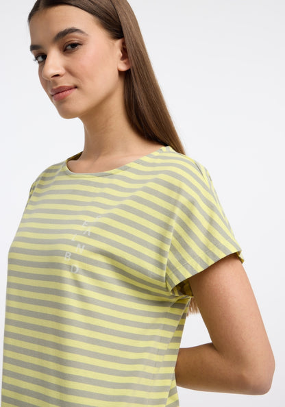 Citron + Khaki STRIPE