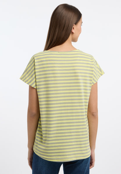 Citron + Khaki STRIPE