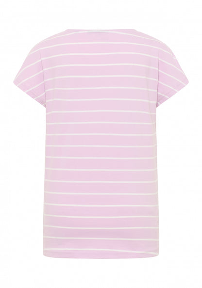Faded Rose + Bright White STRIPE