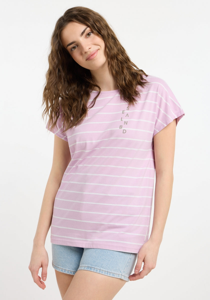 Faded Rose + Bright White STRIPE