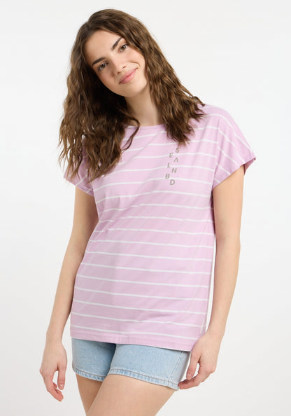 Faded Rose + Bright White STRIPE