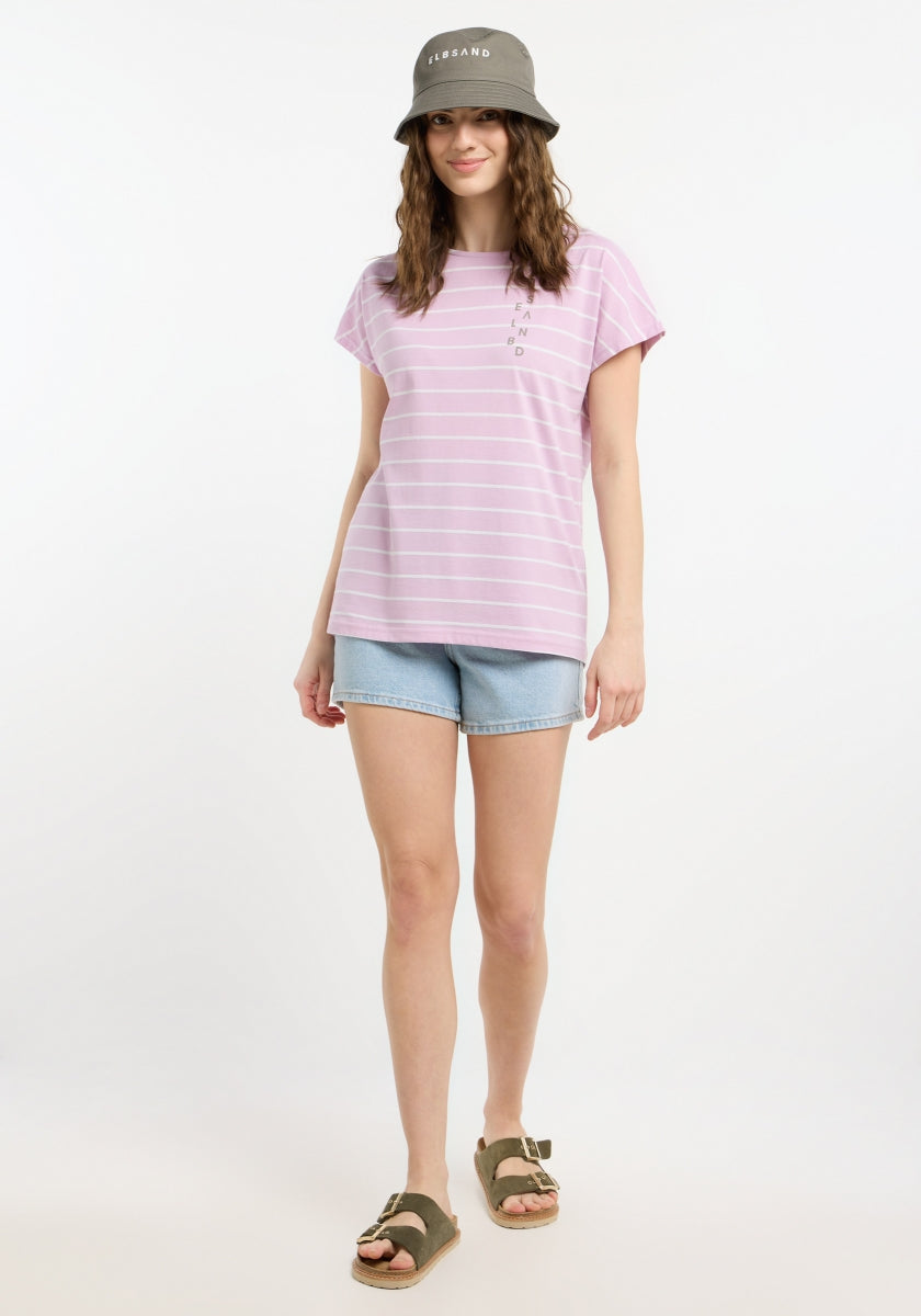 Faded Rose + Bright White STRIPE