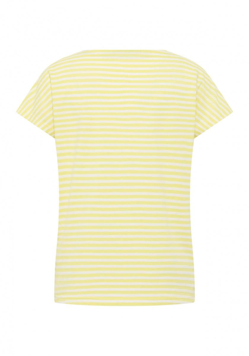 Bright Yellow + Bright White STRIPE