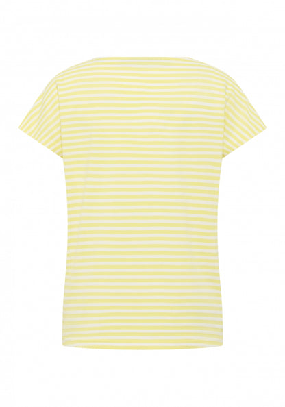 Bright Yellow + Bright White STRIPE