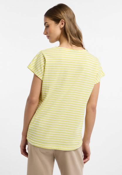 Bright Yellow + Bright White STRIPE