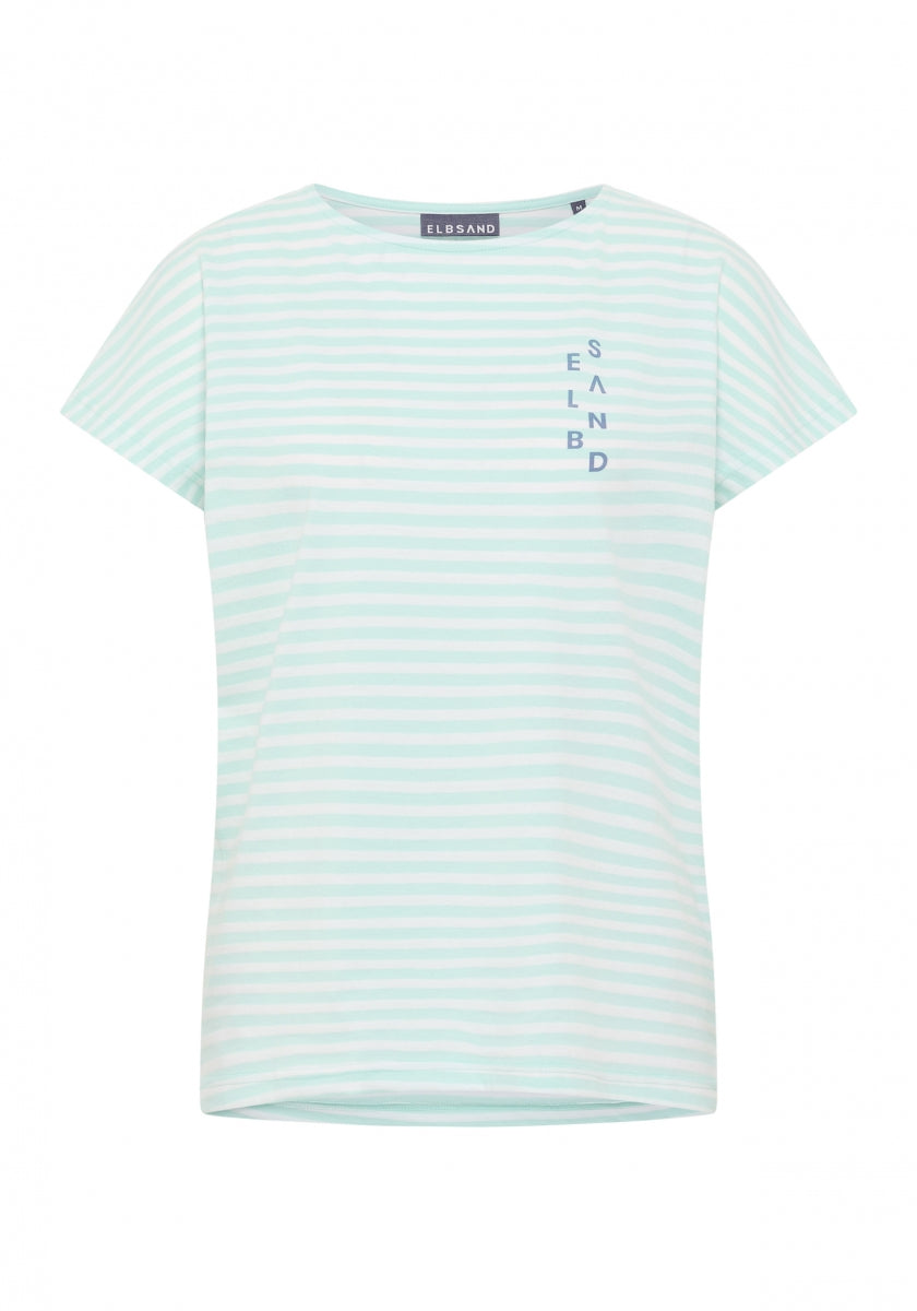 Ocean View + Bright White STRIPE