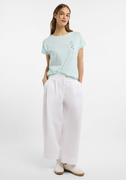 Ocean View + Bright White STRIPE