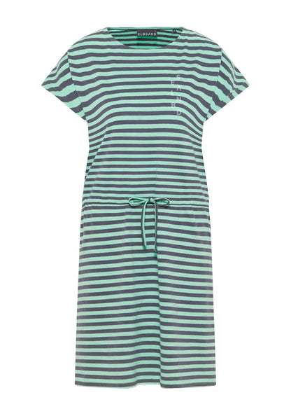 Spearmint + Charcoal STRIPE