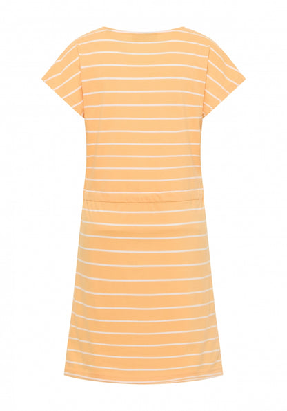 Orange Haze + Bright White EXTRA SMALL STRIPE