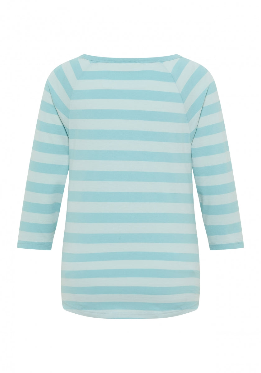 Cameo + Blue Fog STRIPE