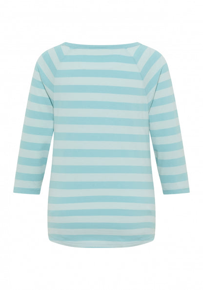 Cameo + Blue Fog STRIPE