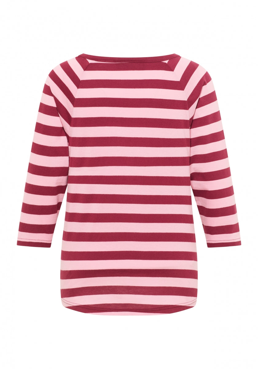 Ruby + Shell Pink STRIPE