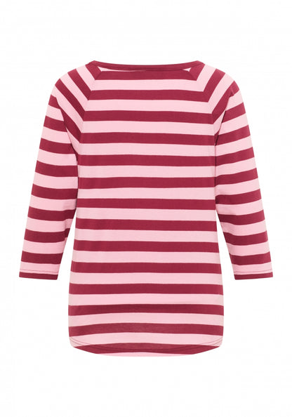 Ruby + Shell Pink STRIPE
