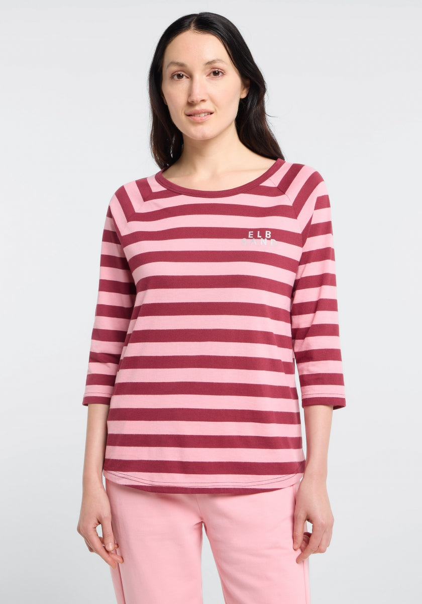 Ruby + Shell Pink STRIPE