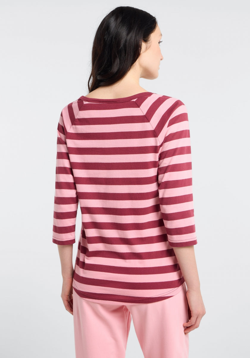 Ruby + Shell Pink STRIPE