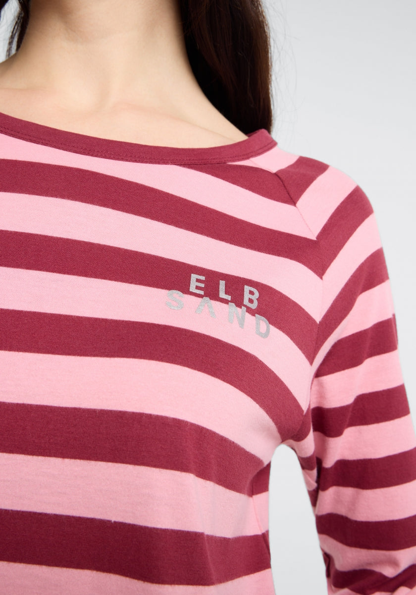 Ruby + Shell Pink STRIPE
