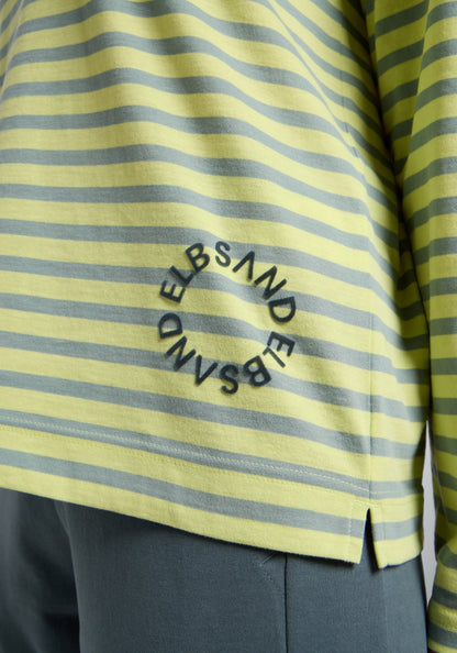 Sunny Lime + Soft Sage STRIPE