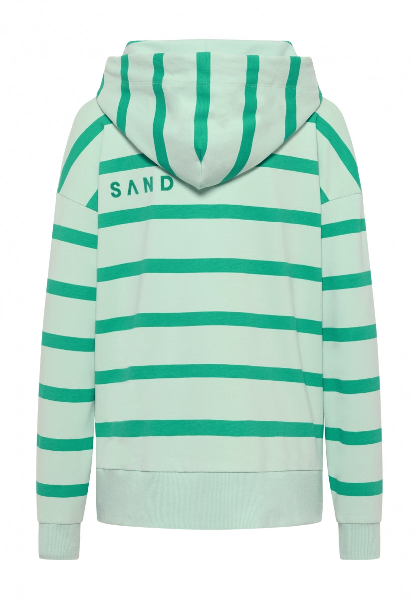 Mellow Mint + Kelly Green SMALL STRIPE