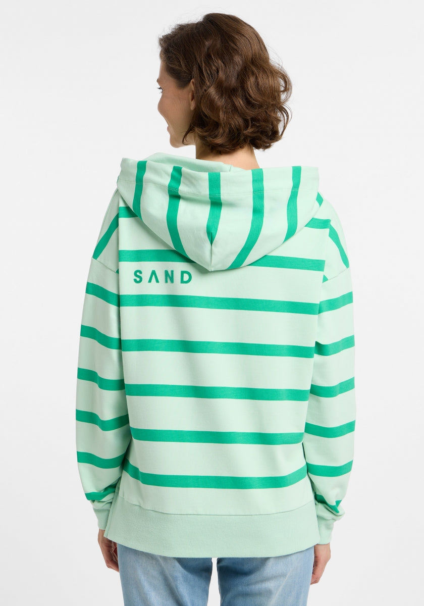 Mellow Mint + Kelly Green SMALL STRIPE