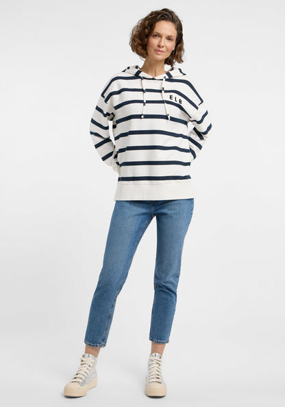 Cloud White + Coldwater SMALL STRIPE