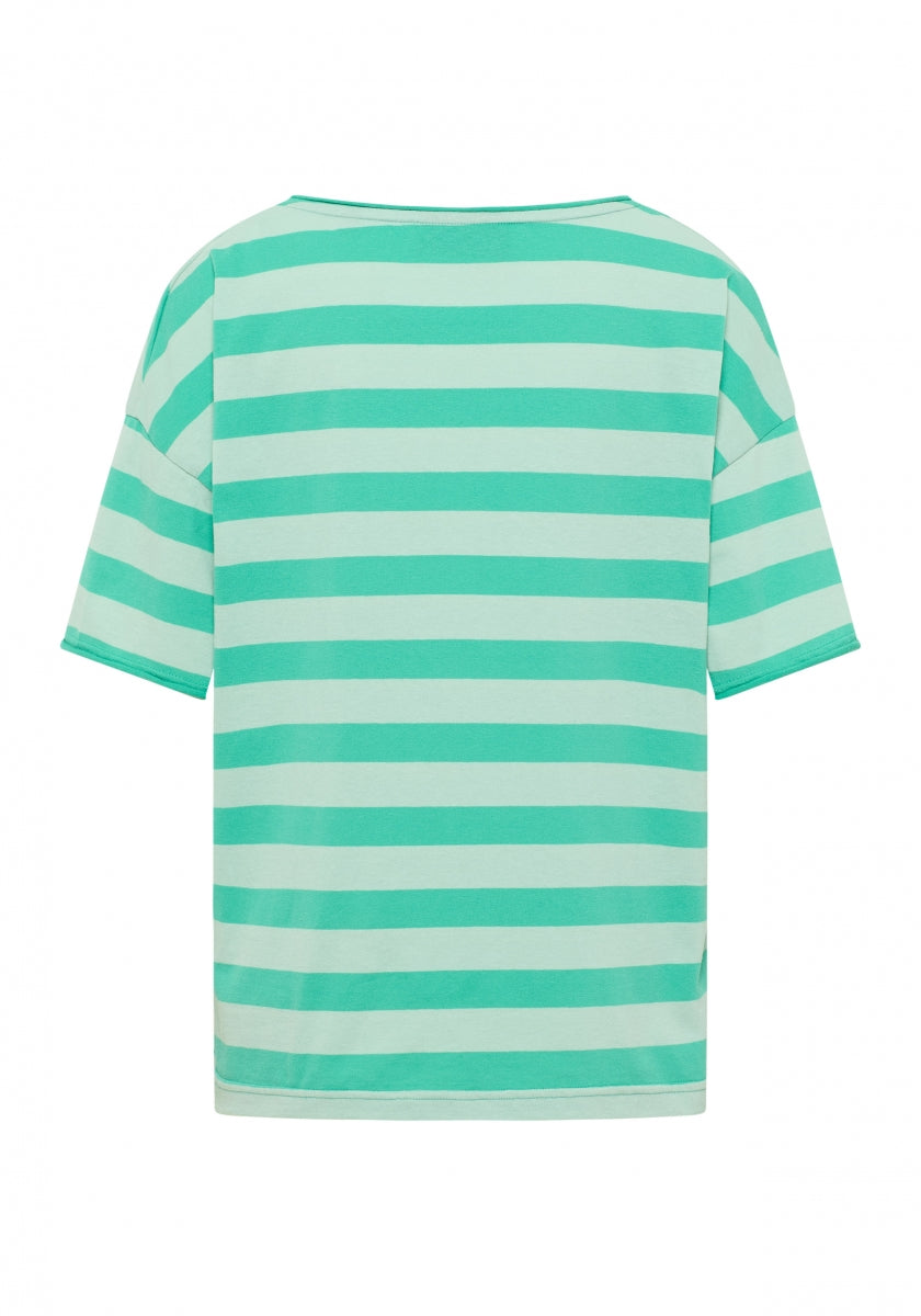 Mellow Mint + Kelly Green STRIPE