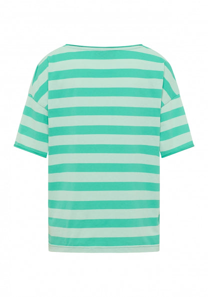 Mellow Mint + Kelly Green STRIPE