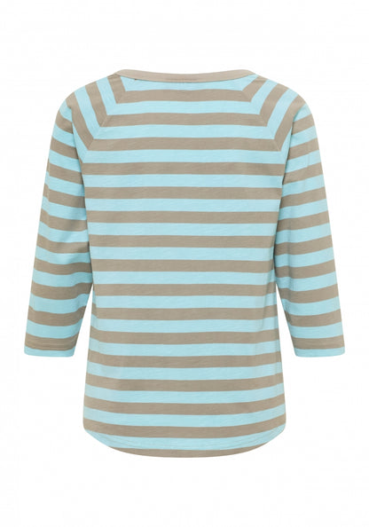 Blue Breeze + Soft Mud STRIPE